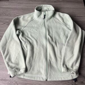 Columbia Mint Green Fleece Jacket